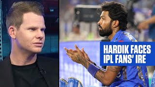 Steve Smith to #hardikpandya on Crowd Abuse: 'Block it out, it's all Irrelevant' | #ipl2024