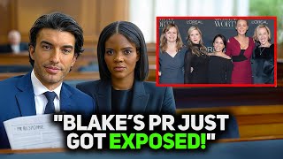 Justin Baldoni SHUTS DOWN Blake Lively’s PR Team After CANDACE OWENS Update!