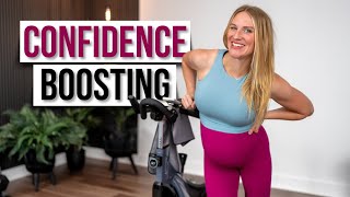 20-minute CONFIDENCE BOOSTING HIIT Indoor Cycling Workout