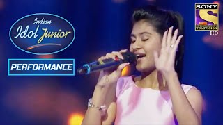 Nithyashree's Sensational Performance on 'Ram Chahe Leela' | Indian Idol Junior 2