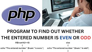 PHP Program for finding out even odd numbers | PHP Functions | Inspiron Technologies