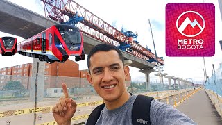 METRO DE BOGOTA ASI AVANZA EL SEGUNDO TRAMO #BOGOTA #VIRAL