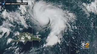 Hurricane Dorian Strengthening