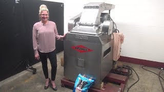 Fitzmill Model DASOK12 32 Swing Blade Stainless Steel Comminutor Mill Demonstration