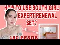 HOW TO USE SOUTH GIRL SKIN EXPERT? / HOW TO USE REJUVENATING SETS IDONNABELLEE TORIBIO