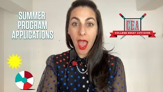 Applying to Summer Programs for High School Students: What You Need to Know