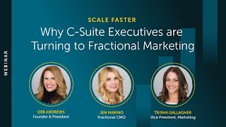 Why C-Suite Executives are Turning to Fractional Marketing