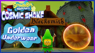 How to get the Golden Underwear - Medieval Sulfur Fields | Spongebob Squarepants: The Cosmic Shake