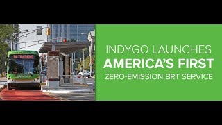 America's First Zero Emission Electric Bus BRT Service