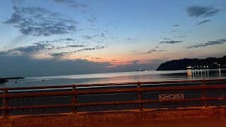 湘南R134ドライブ（南葉山→逗子→鎌倉→江ノ島）冬の夕暮れ・やや曇りの海岸線を助手席から [4K HDR] Drive Seaside road134 @Shonan Japan