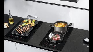 Karinear 12 Inch 2 Burners Induction Cooktop