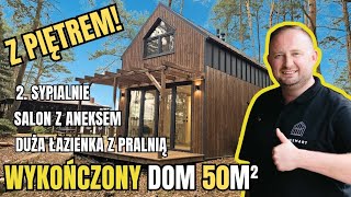 WYGODNY DOM 35m2 POD KLUCZ! DUŻA łazienka, SALON, aneks kuchenny, DWIE SYPIALNIE, GARDEROBA CENA?