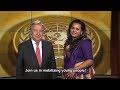 2017 International Youth Day - UN Secretary-General and UN Youth Envoy