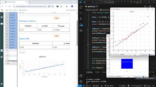 Checking Normality - WebApp & Python