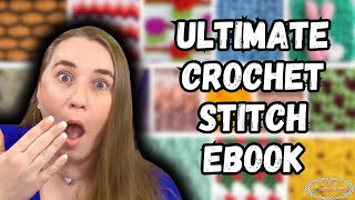 BEST Crochet STITCHES Made Easy Ebook WITH Videos - Multi Stitch Crochet PARTY with PRIZES