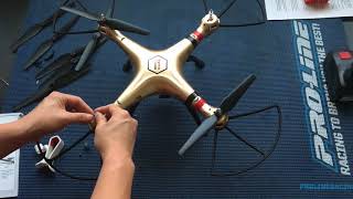 Racing2Learn: Syma X8HW FPV RC Drone $65 Budget DJI Phantom Propeller Installation