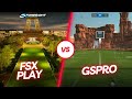 FSX Play vs GSPro: Which Golf Simulator Should YOU Use?