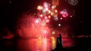 2019松江水郷祭湖上花火大会　宍道湖に映し出される神々の花火 感動のラスト5分　2019 Matsue Suigosai Fireworks Festival