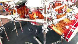 Phanindhra Drummer’s 15 Piece DW Collector Series Kit!! Only one in India..