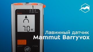 Лавинные датчики Mammut Barryvox и Mammut Barryvox S. Обзор