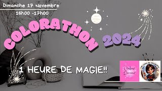 COLORATHON 2024 - La Magie!! Live avec les colos de choukette