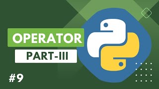 Operators in Python Part-3 || Python Programming Tutorial || In Hindi || RdCodingVines