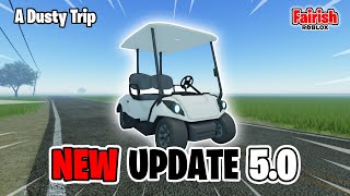 How To Get The New FREE Golf Cart - A Dusty Trip Roblox