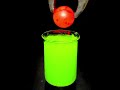 1100 degree celsius experiment metal ball vs jelly glass