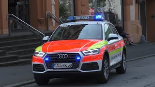 [2x Neufahrzeuge] 2x Audi Q5 NEF + 1x RTW DRK Kreis Bernkastel-Wittlich im einsatzfahrt!