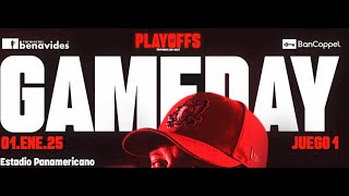 Águilas vs Charros | 1 Enero Juego 1 Playoffs LAMP 24 25| 1 hr. Diferido