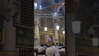 Send Salam to Prophet Muhammad (SAW) In This Video #shorts #madina #salatosalam #rozaerasool