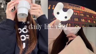 vlog.社会人の休日🌷ミューバンライブ🇰🇷🐰✨クレドポー🪞無印購入品🌿カフェタイム🍵