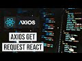 #Axios React HTTP GET Request using axios