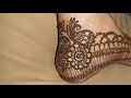 Easy and beautiful foot henna design || Most attractive foot mehandi design || Rajan Shri Passion ||