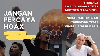 Gawat Jangan Percaya HOAX Asuransi| Demo Dirugikan Asuransi