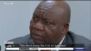 AfriForum | We don't want the U.S to interfere: Kallie Kriel