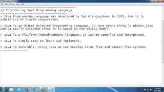 Selenium Tutorial 6: Introduction to Java