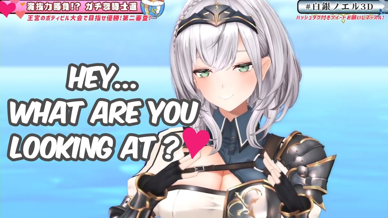 English Sub Shirogane Noel Exposed Her Age And Weight
