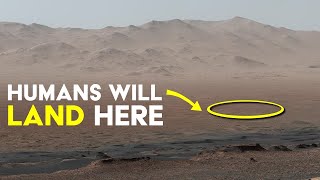 This Is Where Humans Will Land On Mars.