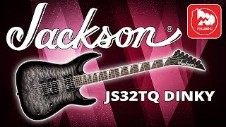 JACKSON JS32TQ DINKY электрогитара для тяжелой музыки, играет Сергей Полянский