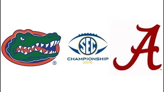 2015 SEC Championship, #18 Florida vs #2 Alabama (Highlights)