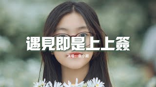 袁小葳 - 遇見即是上上簽『有些人遇見就已是上上籤，愛過了就好不奢求永遠，承蒙你的出現成全我的勇敢。』 【動態歌詞MV】