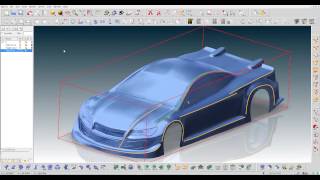 ThinkDesign. Car bodywork deformation