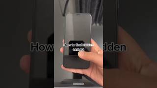 Iphone Trick How To Find Hidden Camera Iphone Shorts
