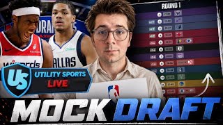 2026 NBA Mock Draft LIVE | FULL FIRST ROUND NBA Mock Draft and Draft Discussion