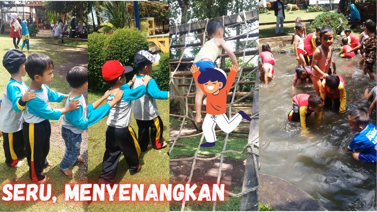 PANDIGA EDUCREATION SPORT ||KEGIATAN OUTDOOR ANAK TK SERU MENYENANGKAN ...