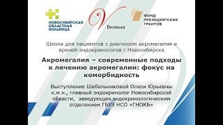 Акромегалия – современные подходы к лечению акромегалии: фокус на коморбидность