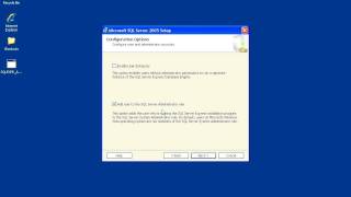 Installing Microsoft SQL Server 2005 Express Edition