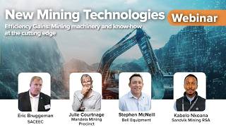 Efficiency Gains: Mining machinery and know-how at the cutting edge | WEBINAR
