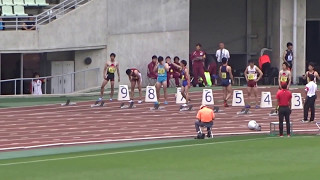 第94回関西学生陸上競技対校選手権大会　男子2部100ｍ決勝